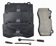 Колодки дисковые JEEP GRAND CHEROKEE 6.1 2006 - 2010 BP31453W BP31453W SB NAGAMOCHI