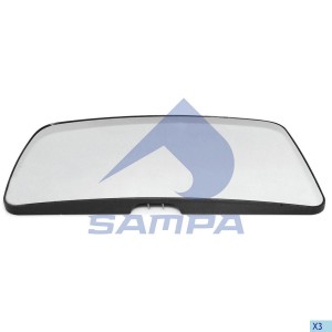 Элемент зеркальный правый с подогревом Actros MP3 (08-) 201227 SAMPA
