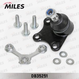 Опора шаровая нижняя правая VW POLO 02-/SKODA FABIA 00- (LEMFORDER 2552502) DB35 DB35251 MILES