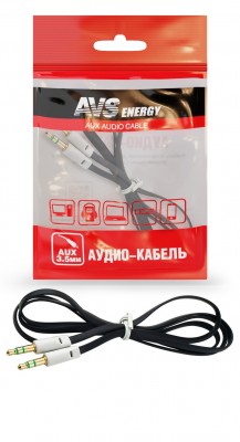 кабель! с разъемом 3,5 jack - 3,5 jack (аудио), 1м\ A78398S AVS