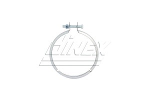 хомут глушителя D=127 (цинк) VOLVO FH12/16 RVI 81921 DINEX