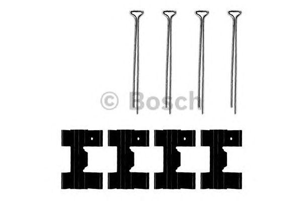 Ремкомплект FORD Transit LAND ROVER Defender колодок тормозных задних BOSCH 1 987 474 115 BOSCH