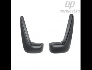 Брызговик HYUNDAI Solaris седан (10-16) задний комплект 2шт. NORPLAST NPL-BR-31-57B NORPLAST