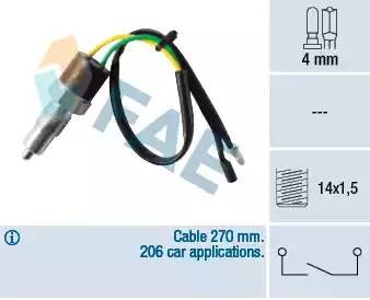 40580 Выключатель фонаря заднего хода 40580 FAE