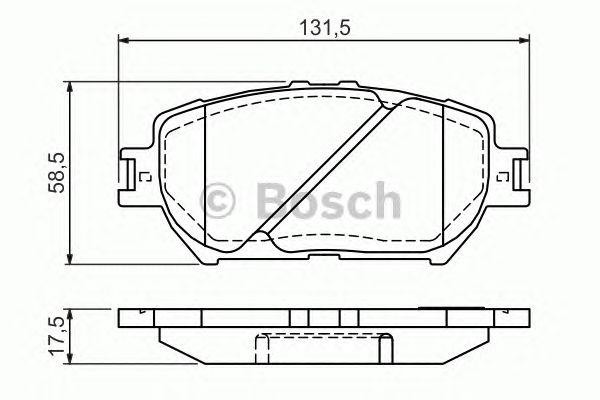 TOYOTA CAMRY 2001> 0 986 494 363 BOSCH