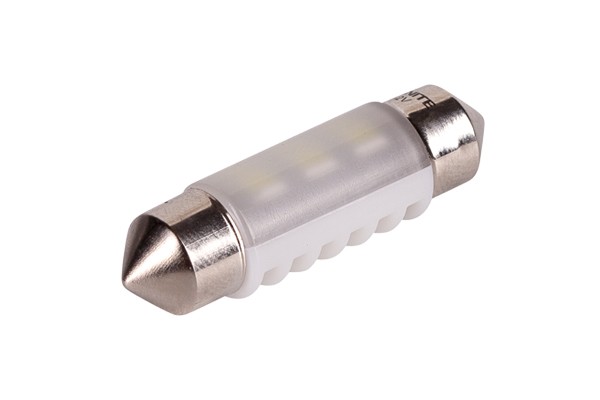 Лампа светодиодная 12V C5W 1.8W SV8.5-8 36мм двухцокольная белая блистер (2шт.)  1009323 XENITE