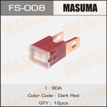 предохранитель силовой! тип 'папа' 90A бордовый\ FS-008 MASUMA