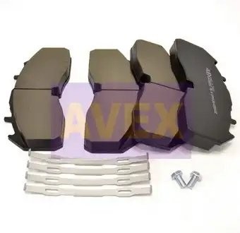 колодки дисковые с установочным комплектом SCANIA T3030 SCANIA T3030 AV29332 AVEX