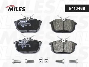 Колодки тормозные задние (без датчика + болты) (Смесь Low-Metallic) MITSUBISHI C E410468 MILES