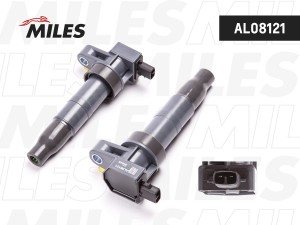 Катушка зажигания HYUNDAI SONATA NF 04-/IX55/KIASORENTO 06-/MAGENTIS/OPITIMA 06- AL08121 MILES