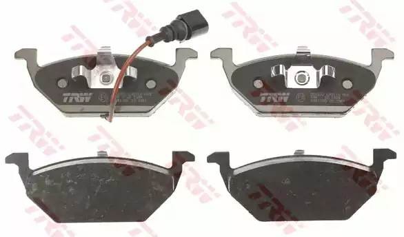 Колодки передние SKODA OCTAVIA (1U_, 1Z_), VW GOLF IV-VI, JETTA III-IV GDB1386 GDB1386 TRW