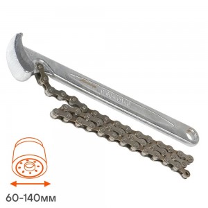 Съемник масляного фильтра AIRLINE 60-140 мм Цепной AK-F-06 AIRLINE