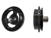 Шкив ВАЗ-21214,ЛАДА URBAN коленвала чугун под кондиционер SLON 21214100506050 SLON