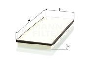 Фильтр салонный CU3858 CU 3858 MANN FILTER