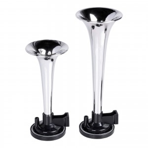 Сигнал звуковой 12V воздушный 2-х рожковый 160/210мм с компрессором AIRLINE AHR-12C-04 AIRLINE