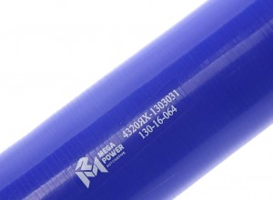 Патрубок УРАЛ дв.ЯМЗ-236НЕ2 радиатора нижний (L=190мм,d=50) силикон MEGAPOWER 13016064 MEGA POWER