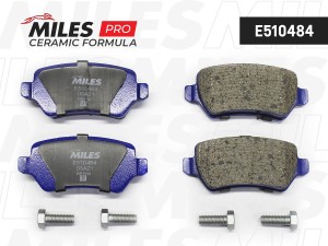 Колодки тормозные задние (Смесь CERAMIC серия PRO) OPEL ZAFIRA 05- (TRW GDB1831) E510484 MILES