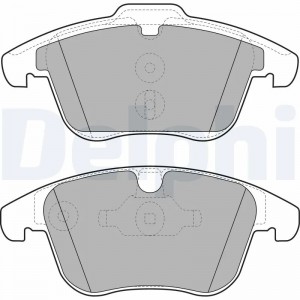 Колодки передние FORD MONDEO IV, GALAXY (WA6), VOLVO S80 II, V60, V70 II LP1967 LP1967 DELPHI