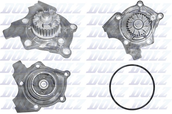Насос водяной SKODA OCTAVIA (1Z), VW PASSAT BA/B7 2.0TFSI 243 A243 DOLZ