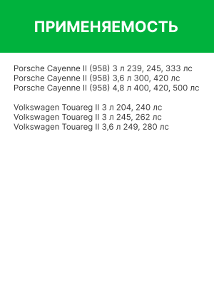 Фильтр воздушный салона VW Touareg (11-) PORSCHE Cayenne (11-) угольный антиалле RF002VOX RAF FILTER