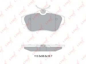 Колодки тормозные задние подходит для CITROEN Jumpy 1.6D-2.0 07, FIAT Scudo 1.6D BD-2228 LYNXAUTO