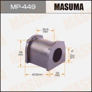 втулка стабилизатора центр.!\ Suzuki Grand Vitara SQ416 98> MP-449 MASUMA