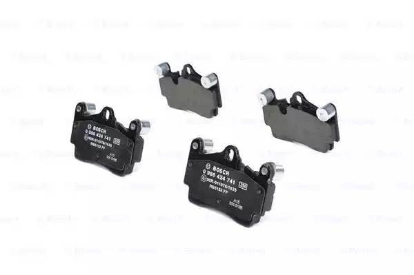 Колодки тормозные VW Touareg AUDI Q7 PORSHE Cayenne (02-) R18 задние (4шт.) BOSC 0 986 424 741 BOSCH