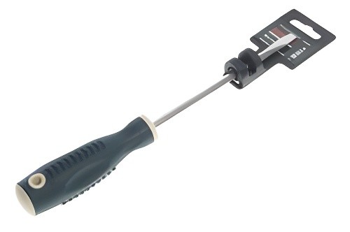 Отвертка шлицевая SL 6.5х150мм магнитная (сталь S2) с держателем Profi ROCKFORCE RF70165150 ROCK FORCE