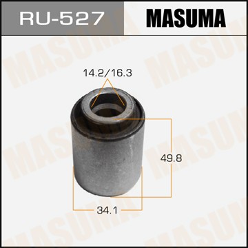 сайлентблок поворотного кулака!\Nissan Primera P12 01-07 RU-527 MASUMA