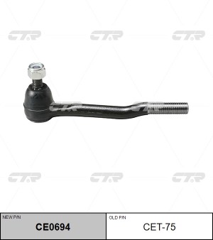 Наконечник рулевой тяги TOYOTA Land Cruiser Prado (96-) внутренний левый/правый  CE0694 CTR