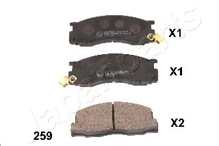 TOYOTA ESTIMA 90-93/ PREVIA (>2000) PA-259AF JAPAN PARTS GROUP