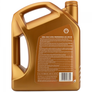 Масло моторное Shell Helix ULTRA PROFESSIONAL AS-L 0W-20 5л 550055736(550055736) 550055736 SHELL
