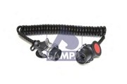 кабель спиральный ABS! 5/5 полюсов,Lmax= 3500.пласт, с 2 штекерами 24V\ 095163 SAMPA