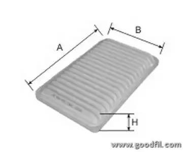 Фильтр воздушный AG300ECO AG 300 ECO GOODWILL