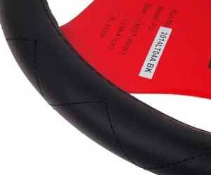 Оплетка руля (M) 37-39см черная MISTAR MIS2014LT04ABKM MISTAR