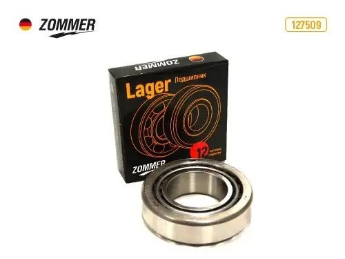 Подшипник для а/м УАЗ 6-127509АК ступицы "ZOMMER" 17409 ZOMMER