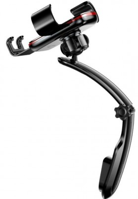 держатель телефона зажим на панель штанга лежачая тем серый!\ SUYLF01 BASEUS