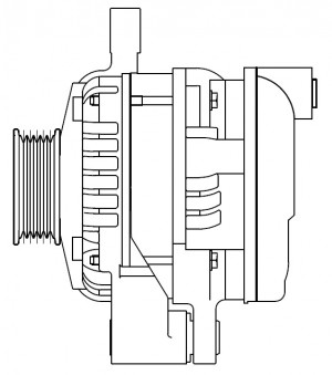 Генератор для а/м Suzuki Grand Vitara (15-)/SX4 (13-) 1.6i 100A (LG 2457) LG 2457 START VOLT