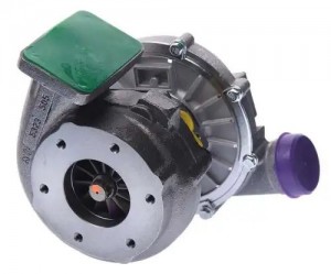 Турбокомпрессор КАМАЗ дв.ЕВРО-3 левый (патрубок 690539) (6 шп.) MEGAPOWER 11014027 MEGA POWER