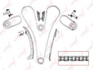 рем.к-кт цепи ГРМ!\ Toyota Land Cruiser Prado 4.0 02-10 TK-0043 LYNXAUTO