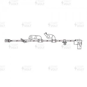 Датчик ABS для а/м Mazda 6 GG (02-) задн. лев. (VS-ABS 2510) VSABS2510 START VOLT