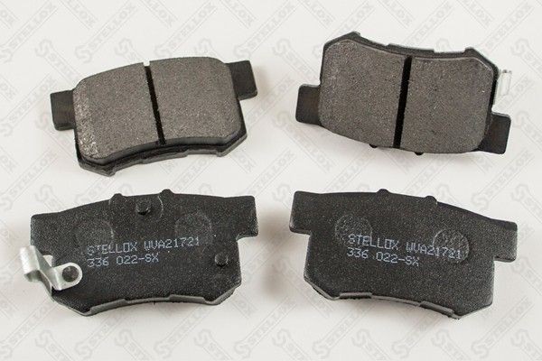 колодки дисковые з.!\ HAVAL, Honda Prelude 2.0i-2.3i & 4WD 92-96 336-022-SX STELLOX