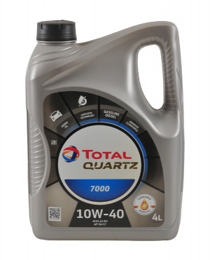 Масло моторное TOTAL QUARTZ 7000 10W40 п/синт.4л 11020501 TOTAL