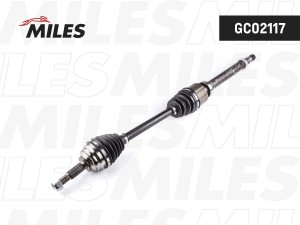 Привод в сборе правый RENAULT MEGANE 1.6 02- (GKN 304339) GC02117 GC02117 MILES