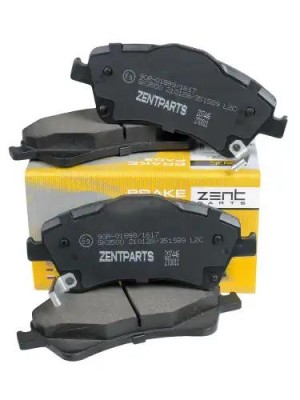 колодки дисковые передние! Toyota Avensis 1.6-2.2D 09> Z07446 ZENTPARTS
