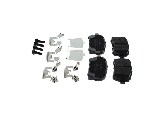 Колодки тормозные FORD Fiesta (08-) передние (4шт.) BOSCH 0 986 494 652 BOSCH