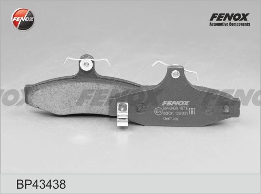 Колодки тормозные дисковые BP43438 FENOX