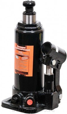 Домкрат бутылочный 3 т АвтоДело 180 - 350 мм 43030 AVTO DELO