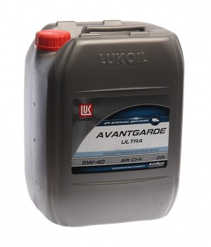 Масло моторное LUKOIL АВАНГАРД Ультра CI-4/SL/E7 5W40 п/синт.20л/17.2кг 3052069 LUKOIL