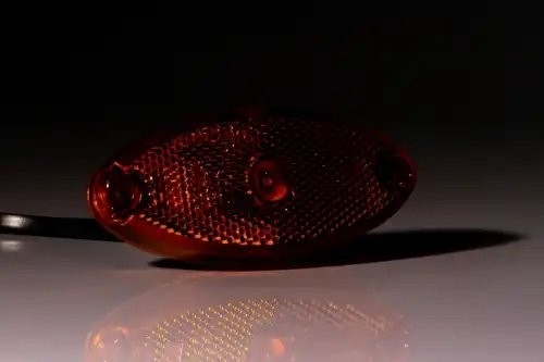 фонарь габаритный! LED овальный желтый 102x45 12-36V с кабелем 50cm \ Kogel FT061ZLED FRISTOM